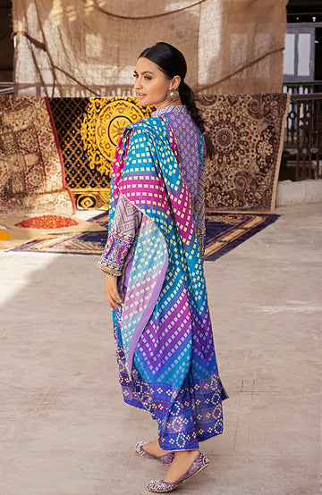 Al Zohaib MSCL 22-04B Monsoon Chunri Printed Lawn 2022 Online Shopping